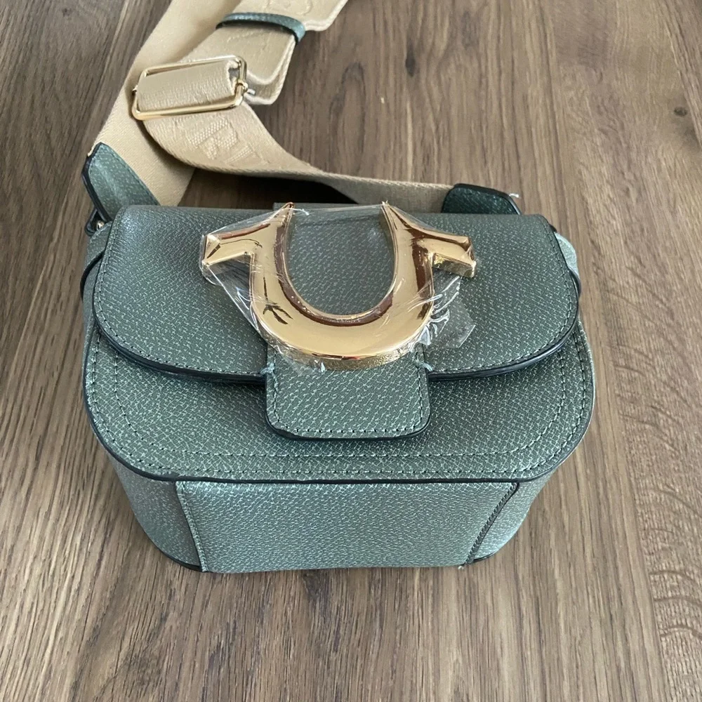NWOT True Religion Mini Flap Crossbody Bag